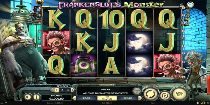 Cara-Bermain-Slot-Frankenslot's-Monster