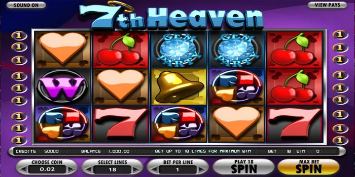 Fitur Bonus Slot 7th Heaven