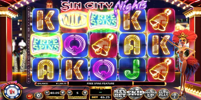 Fitur Bonus Slot Sin City Nights